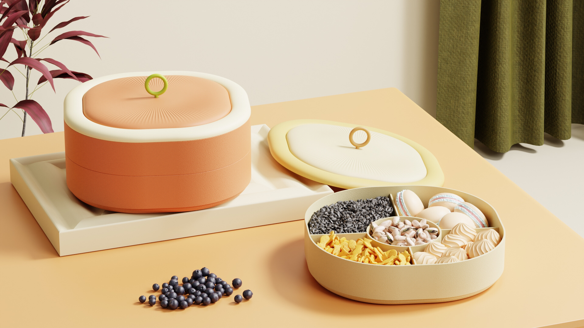 Candy box，pinkycolor ，Cream wind，