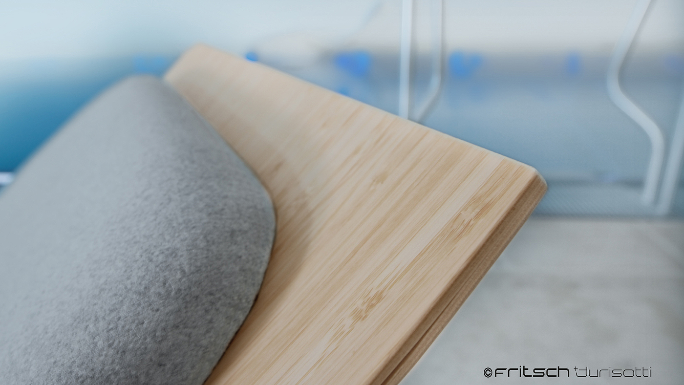 Turin，chair，bionics，streamline，woodiness，