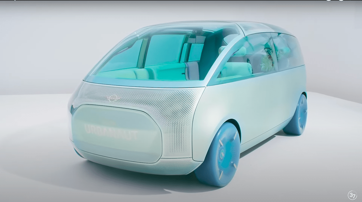 Automobile design，3D modeling，Model，urbanaut，BMW Mini，City Commuter ，Minimalist，