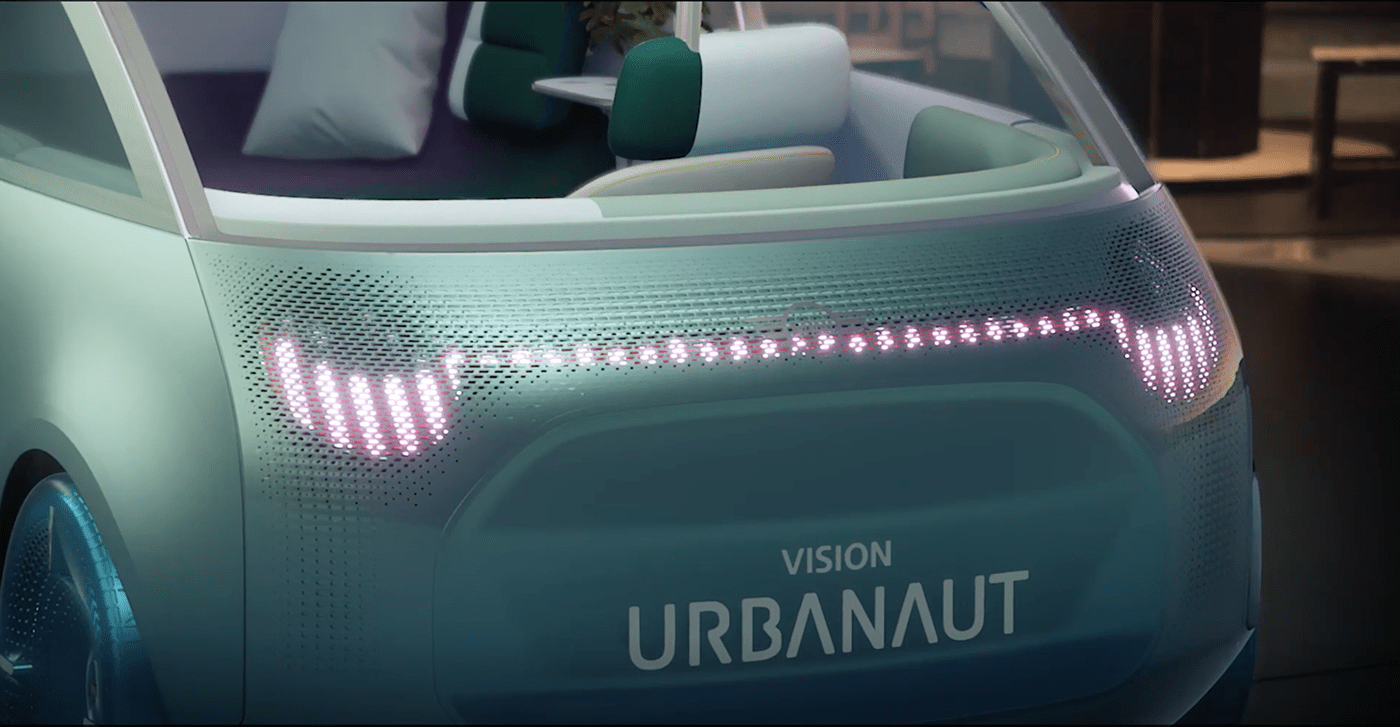 Automobile design，3D modeling，Model，urbanaut，BMW Mini，City Commuter ，Minimalist，