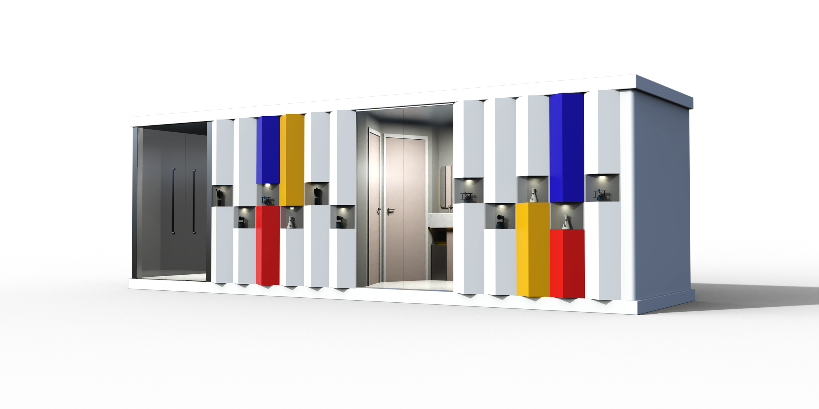 Toilet，Wisdom toilet，City toilets，comfort station，Sheet metal equipment，