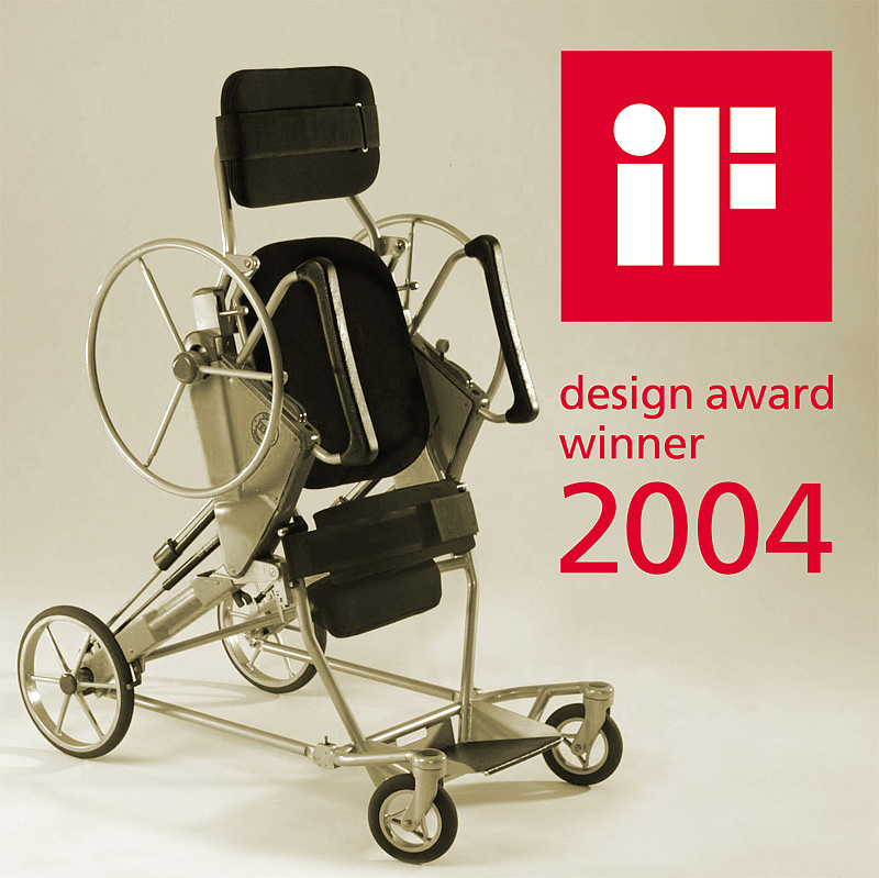 2004if Award，a disability，rollator ，titanium，steel，polyurethane，