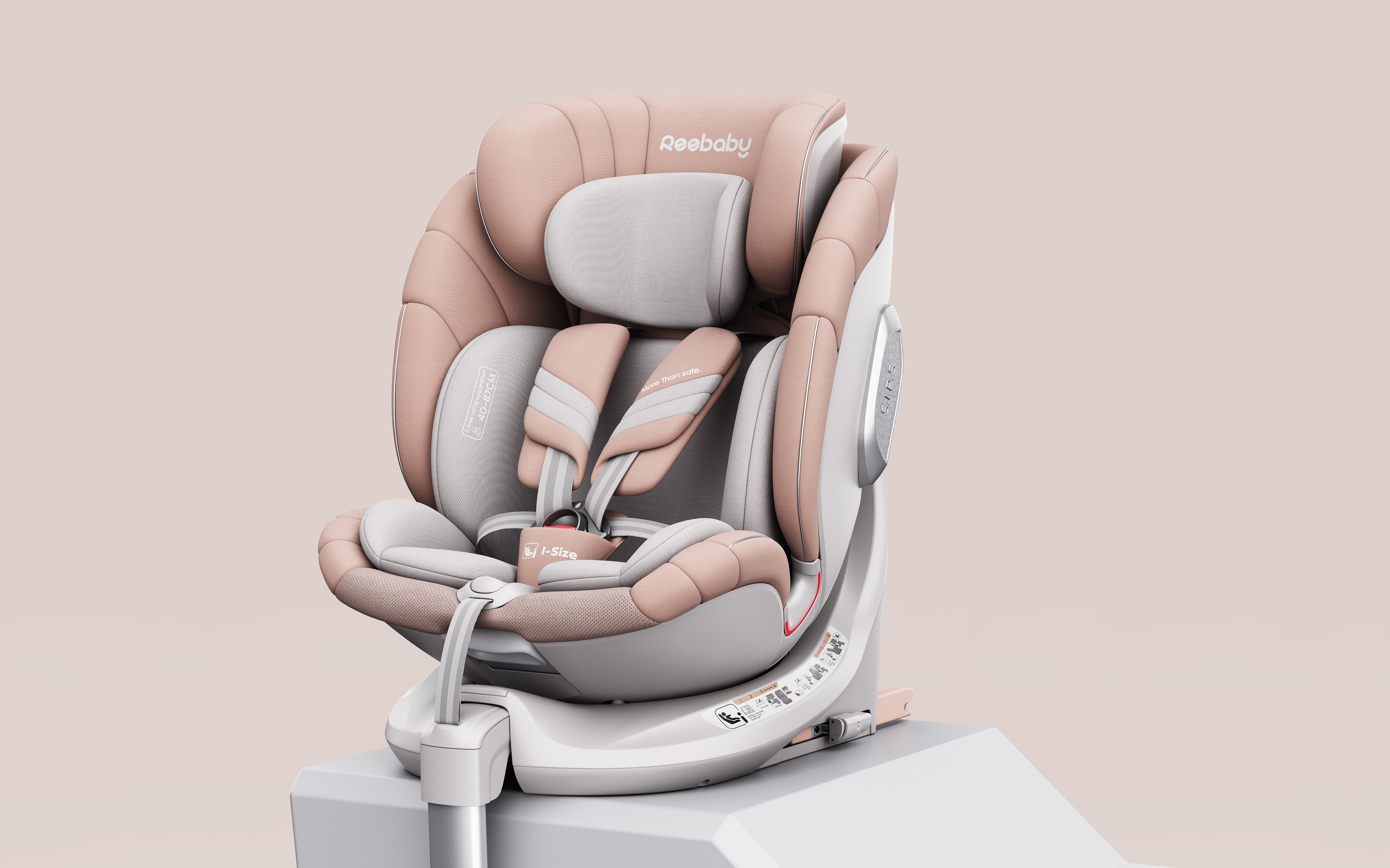 Safety seat，Maternal and infant products，Product rendering，E-commerce details，