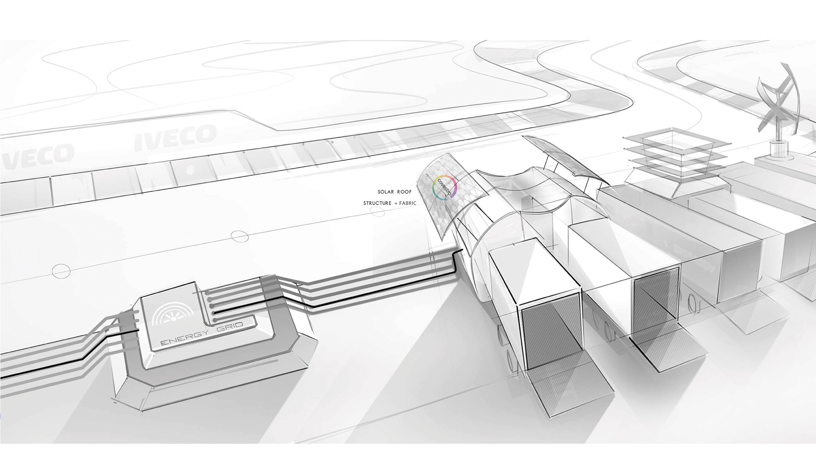 IVECO，Automatic design，bus，Future design，