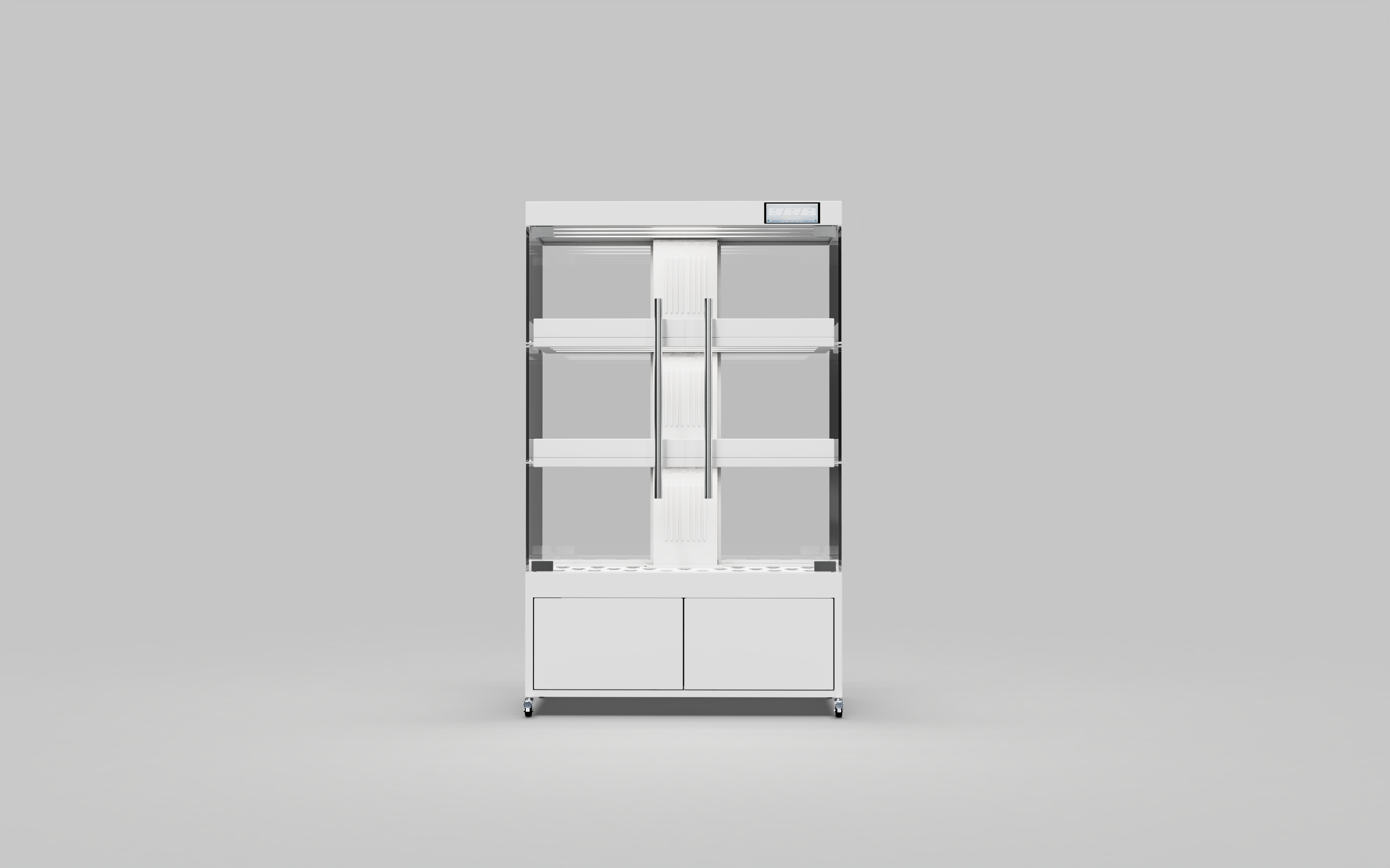 green, vegetable, home grown, display cabinet，