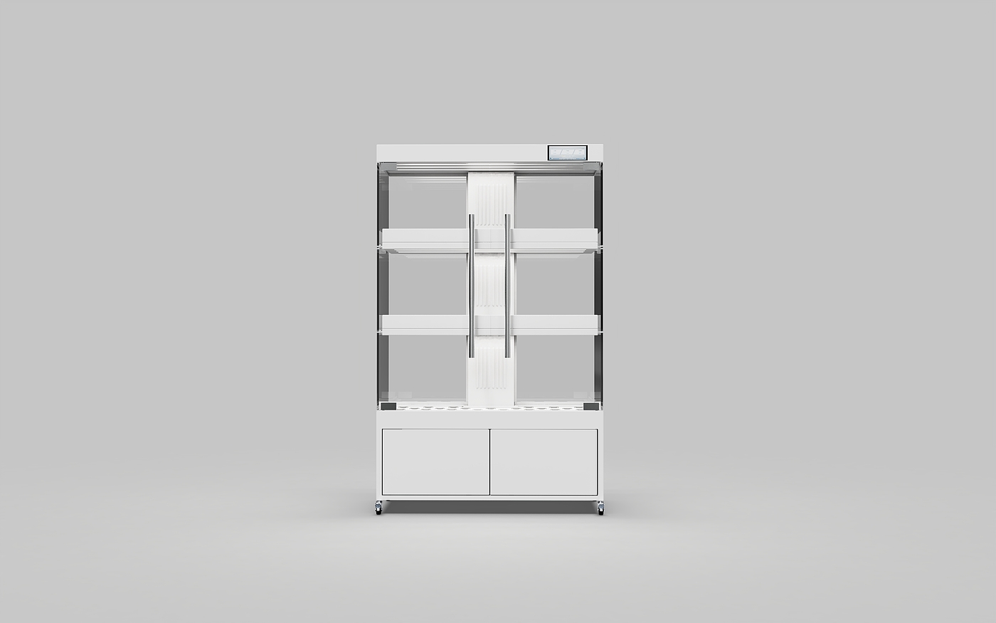 green, vegetable, home grown, display cabinet，