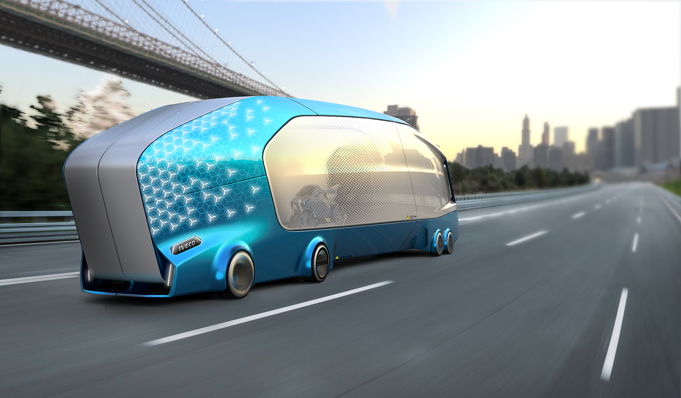 IVECO，Automatic design，bus，Future design，