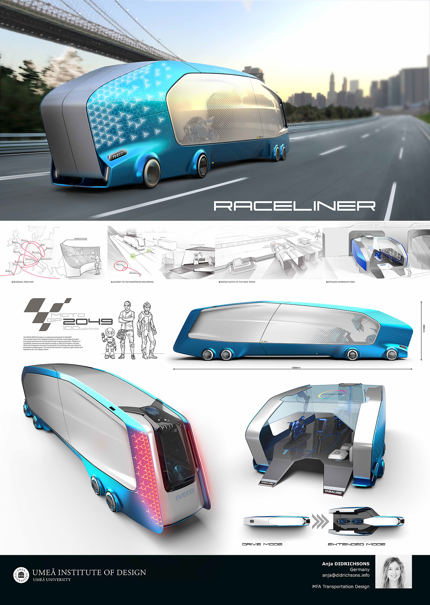 IVECO，Automatic design，bus，Future design，