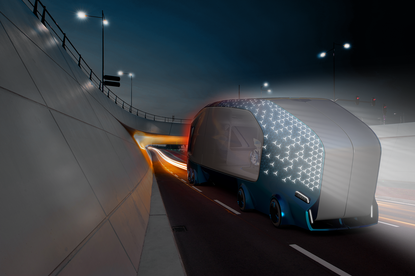 IVECO，Automatic design，bus，Future design，