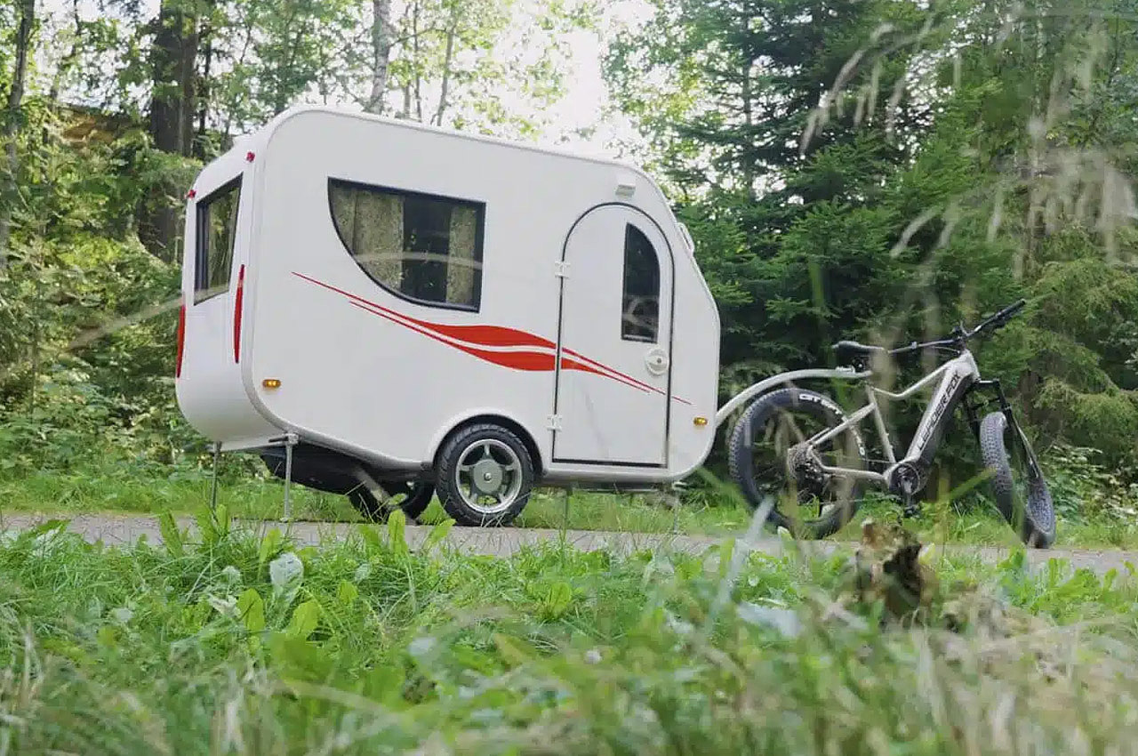 Hupi，live，trailer，camping，
