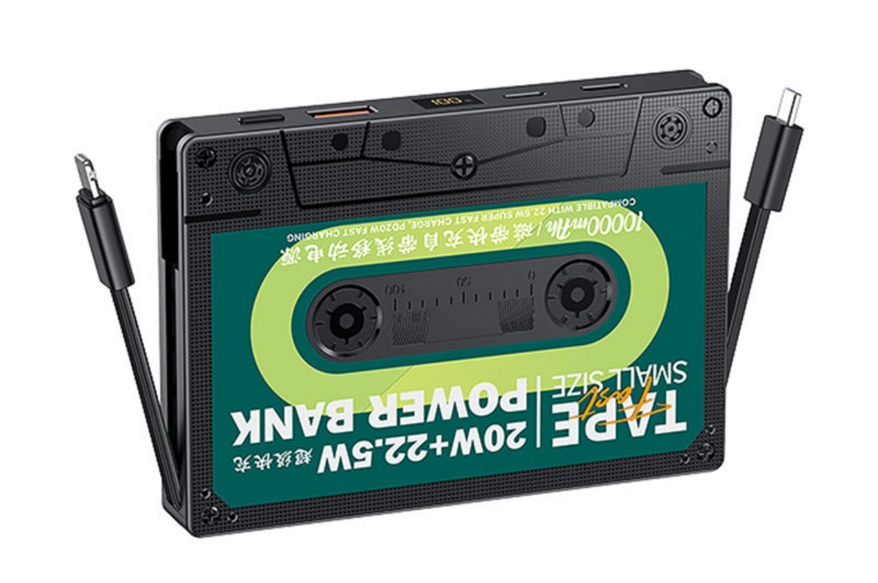 portable battery，magnetic tape，Nostalgia，