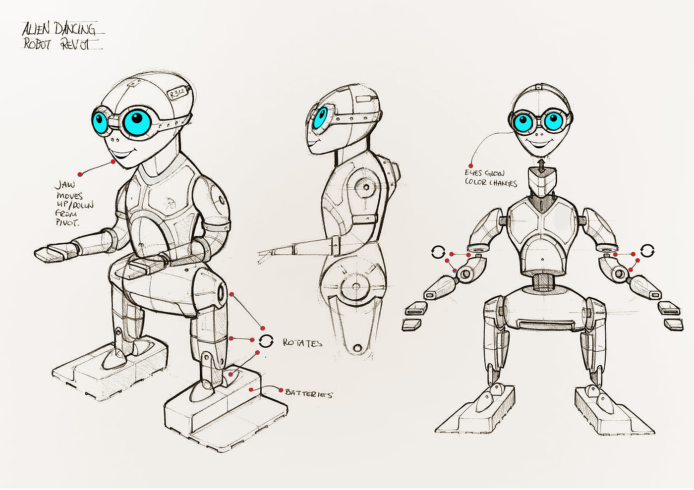 Robot toys，product design，Automatic design，