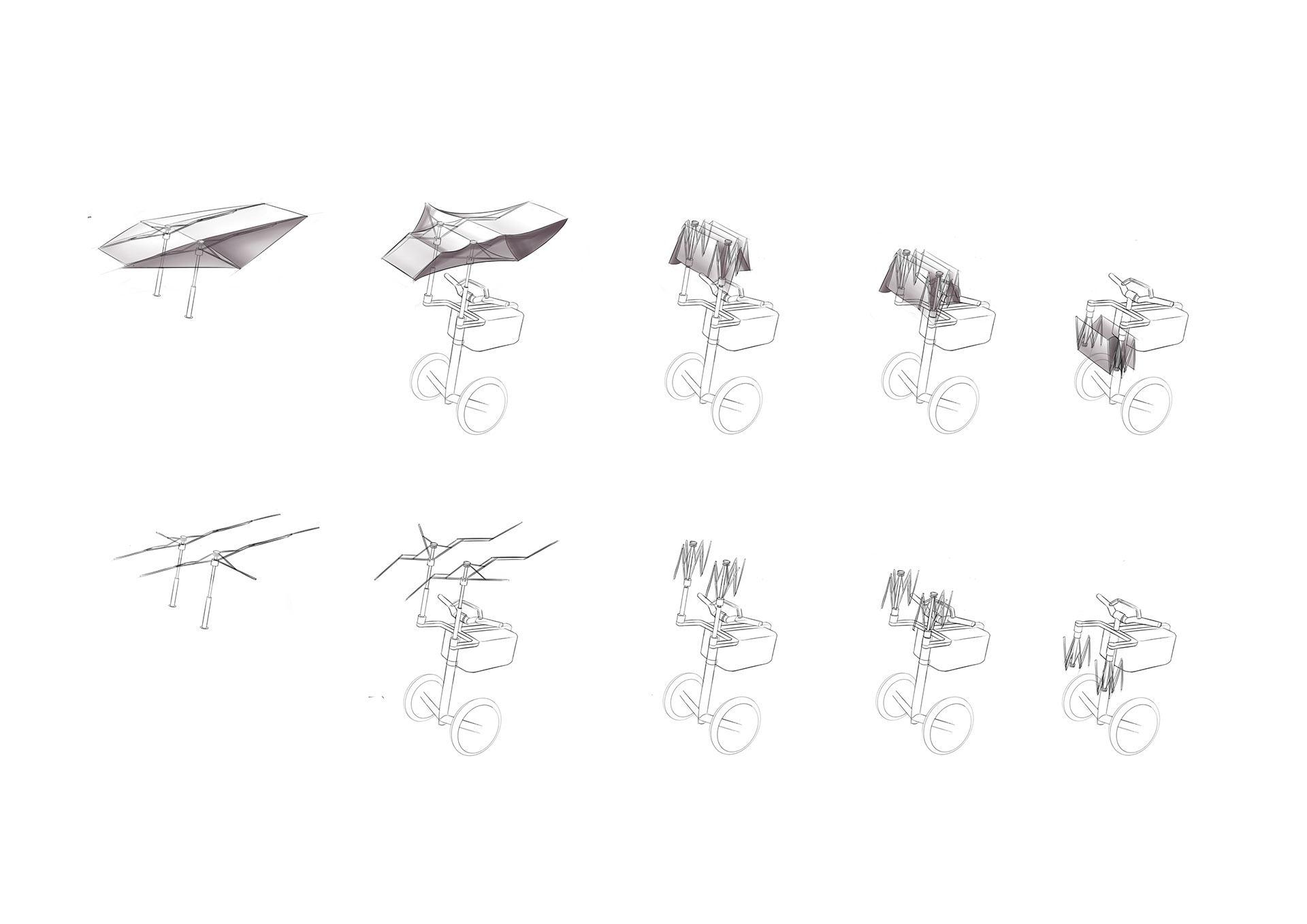 solar，Bicycle，Automatic design，Red dot award，