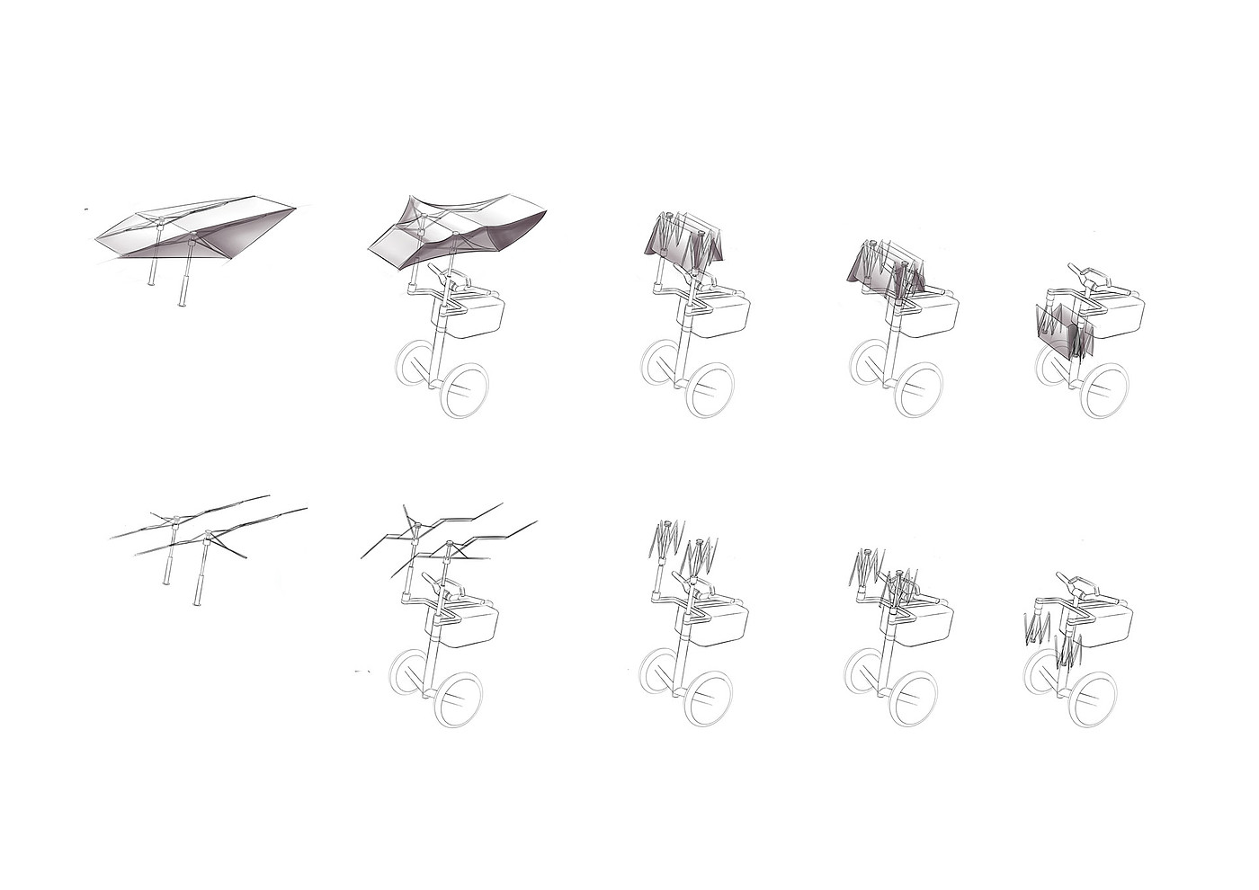 solar，Bicycle，Automatic design，Red dot award，
