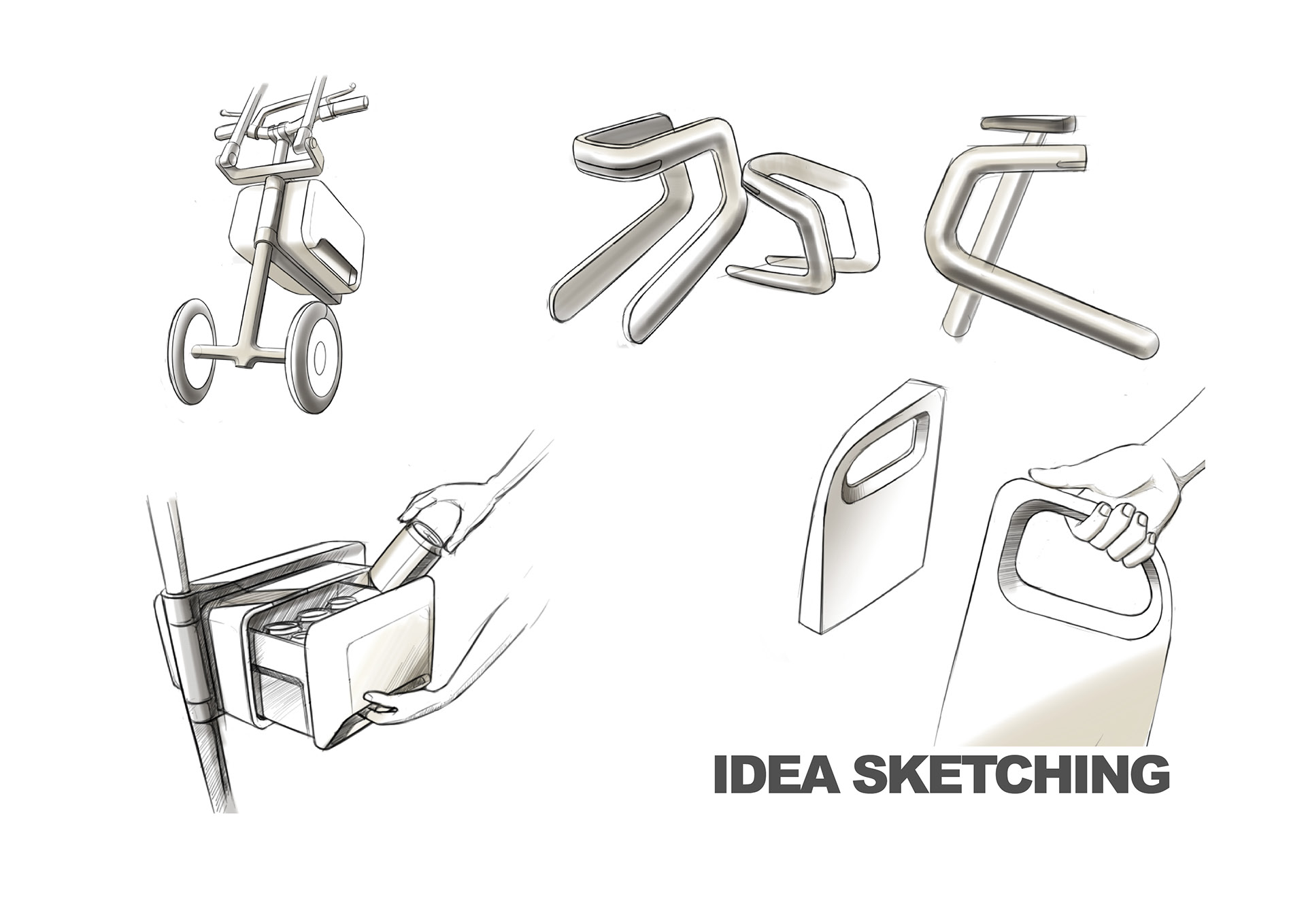 solar，Bicycle，Automatic design，Red dot award，