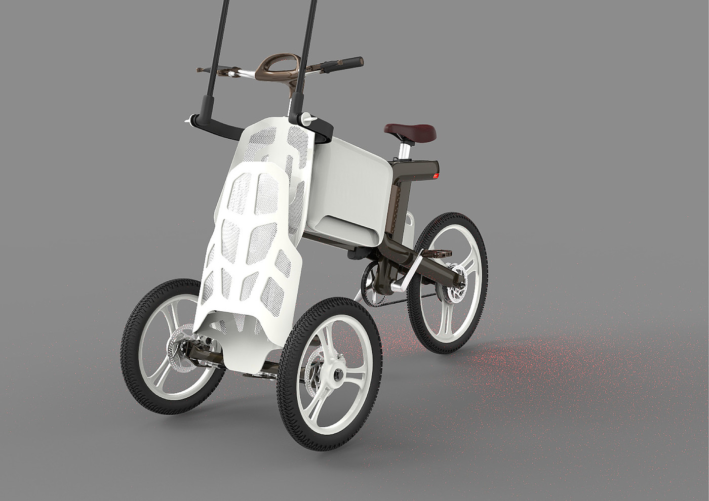 solar，Bicycle，Automatic design，Red dot award，