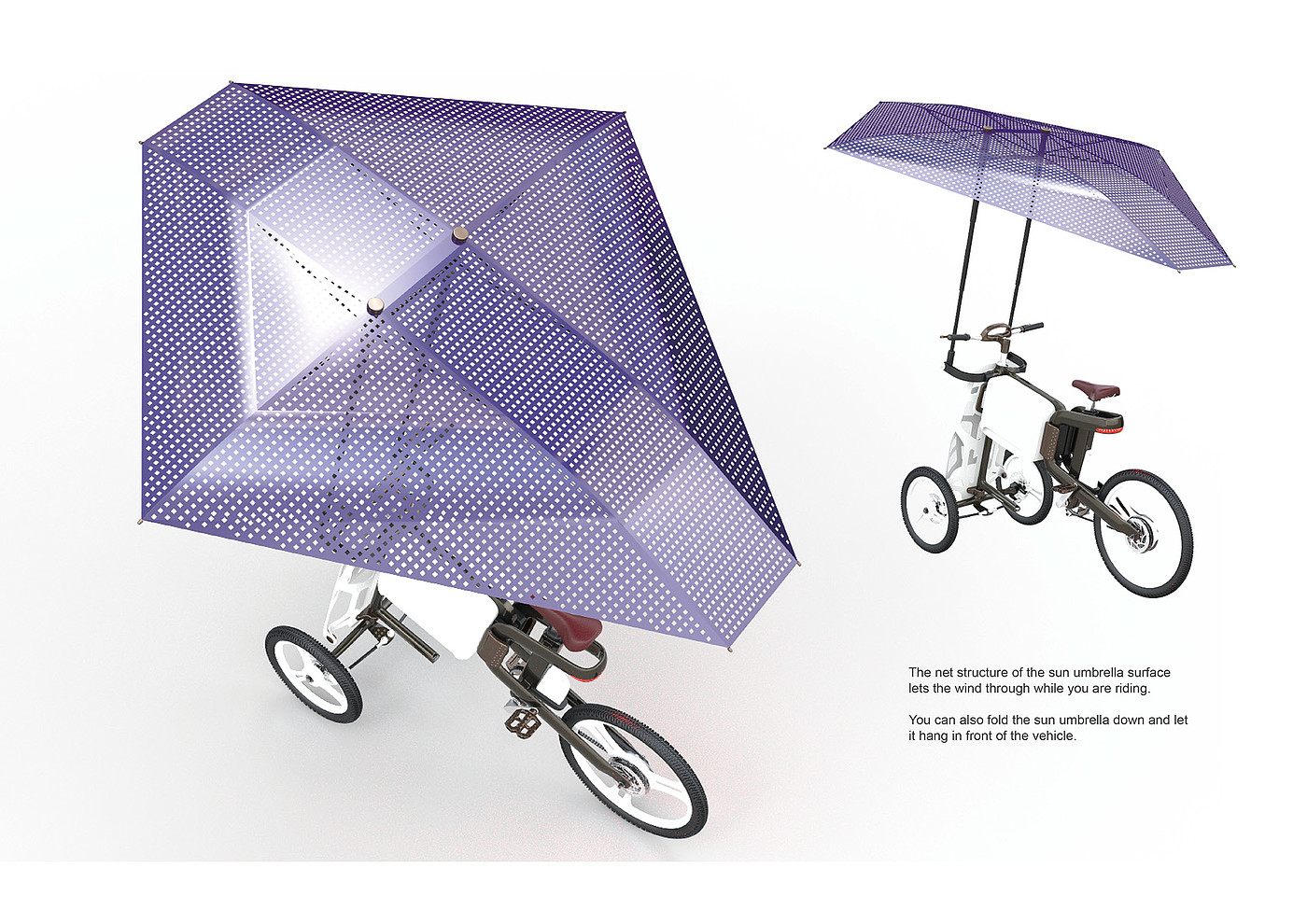 solar，Bicycle，Automatic design，Red dot award，