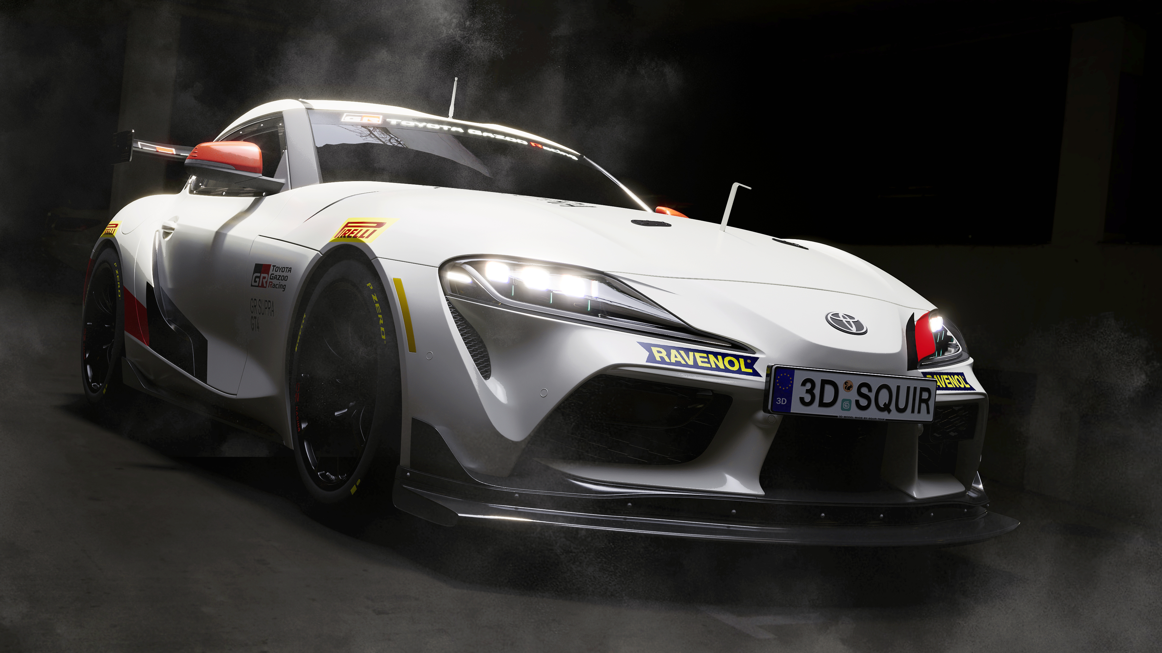 Render，modeling，automobile，Toyota，