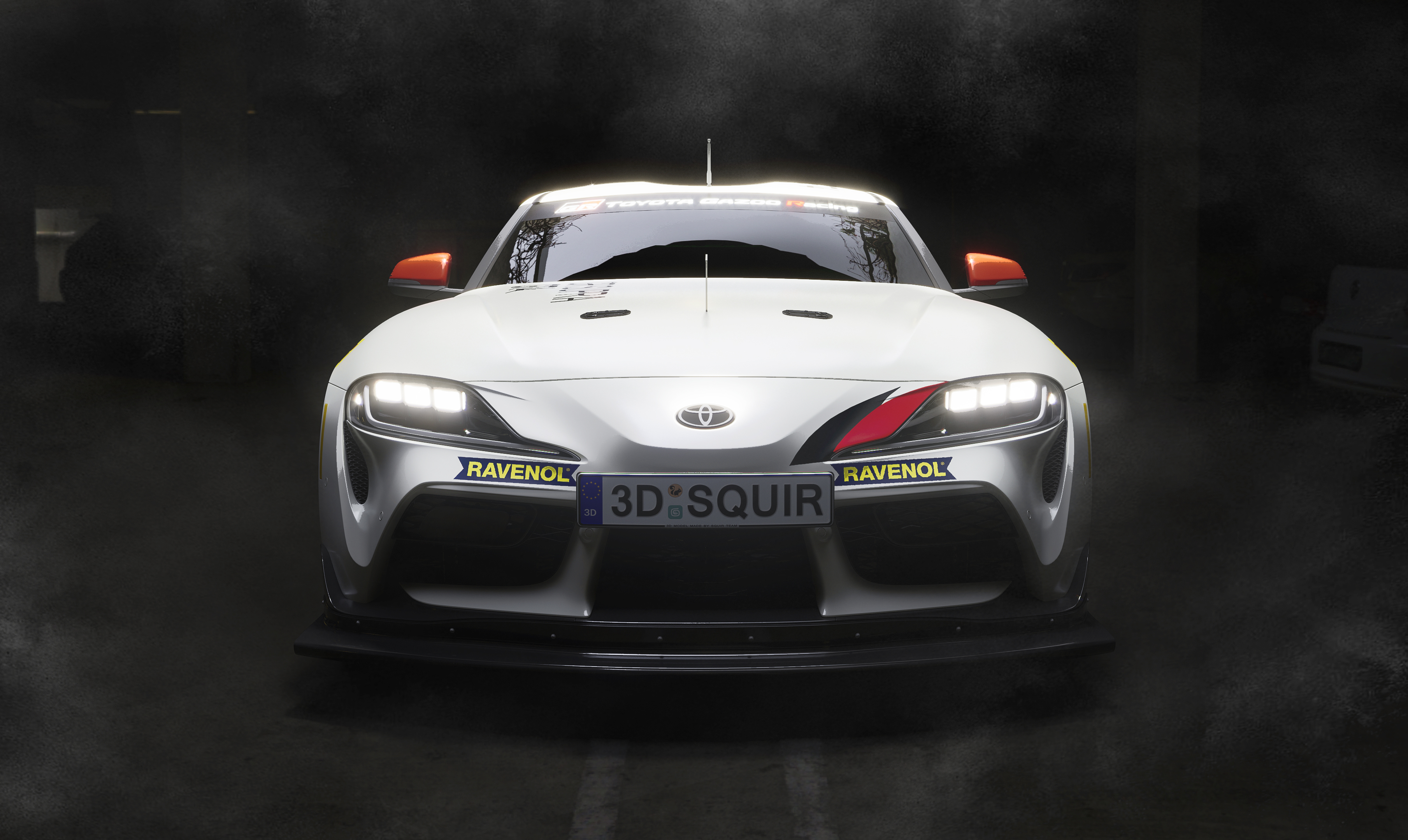 Render，modeling，automobile，Toyota，