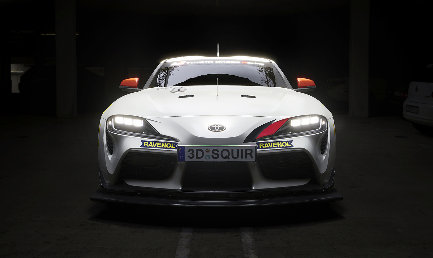 Render，modeling，automobile，Toyota，