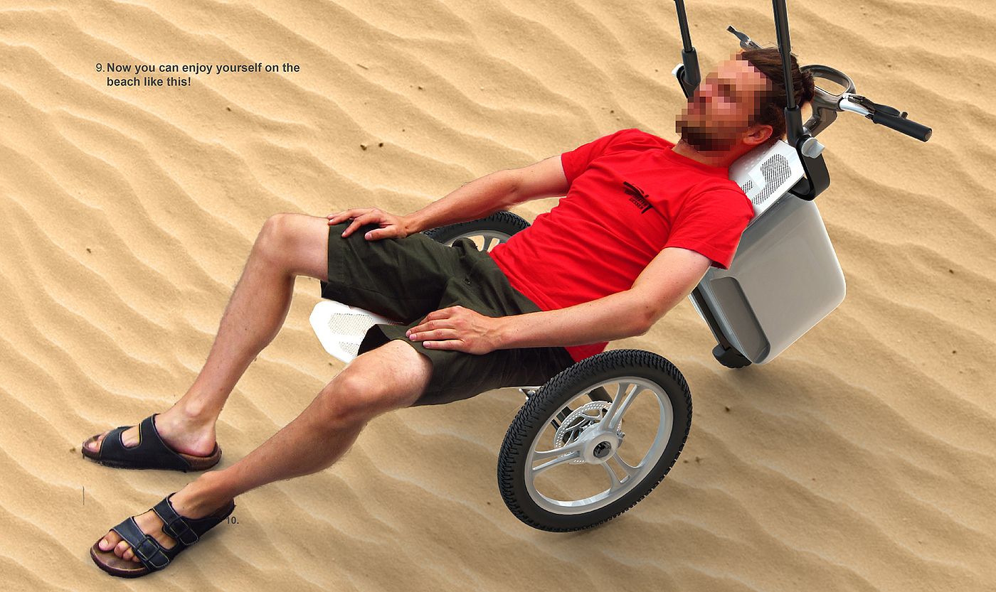 solar，Bicycle，Automatic design，Red dot award，
