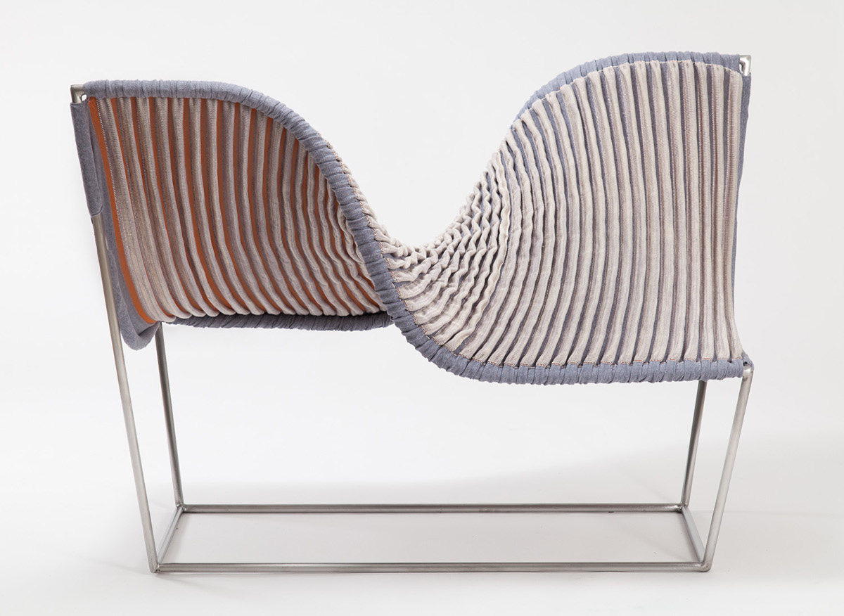 Stretch Lounge，chair，product design，spin，