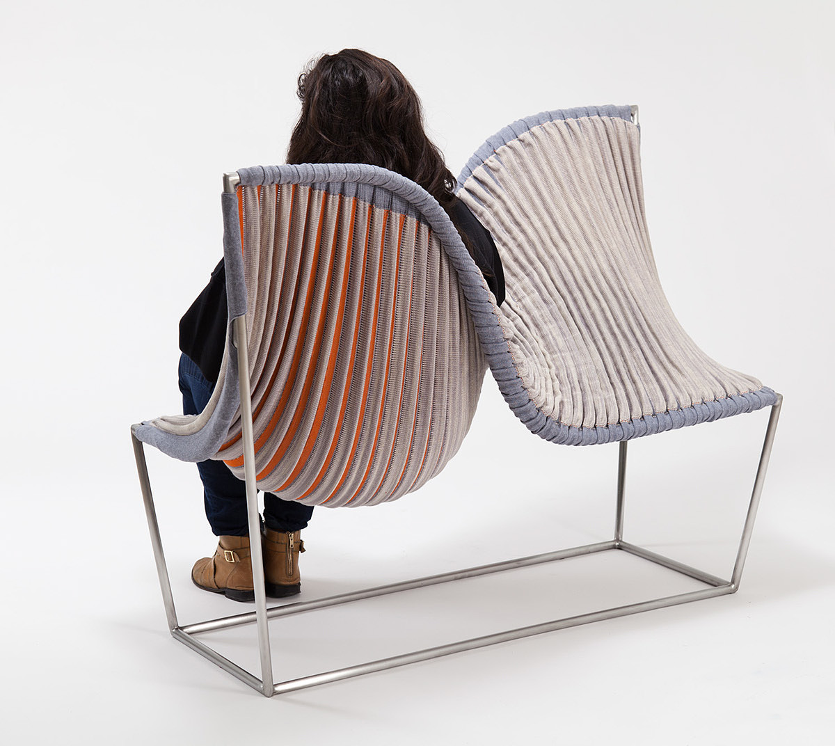 Stretch Lounge，chair，product design，spin，