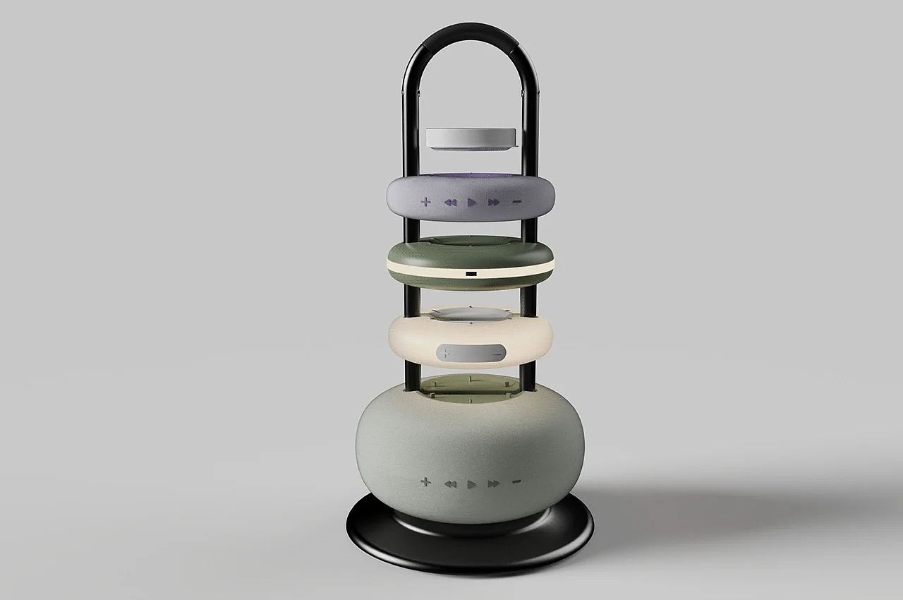 Sound Stack，speaker，conceptual design，originality，