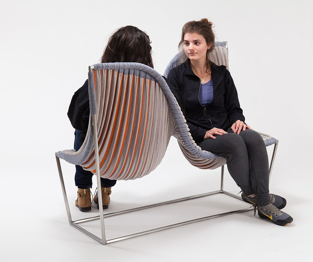 Stretch Lounge，chair，product design，spin，