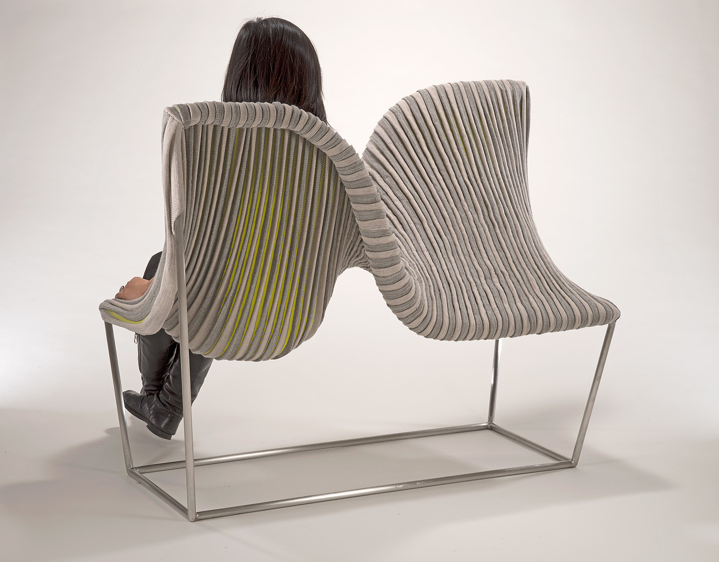 Stretch Lounge，chair，product design，spin，