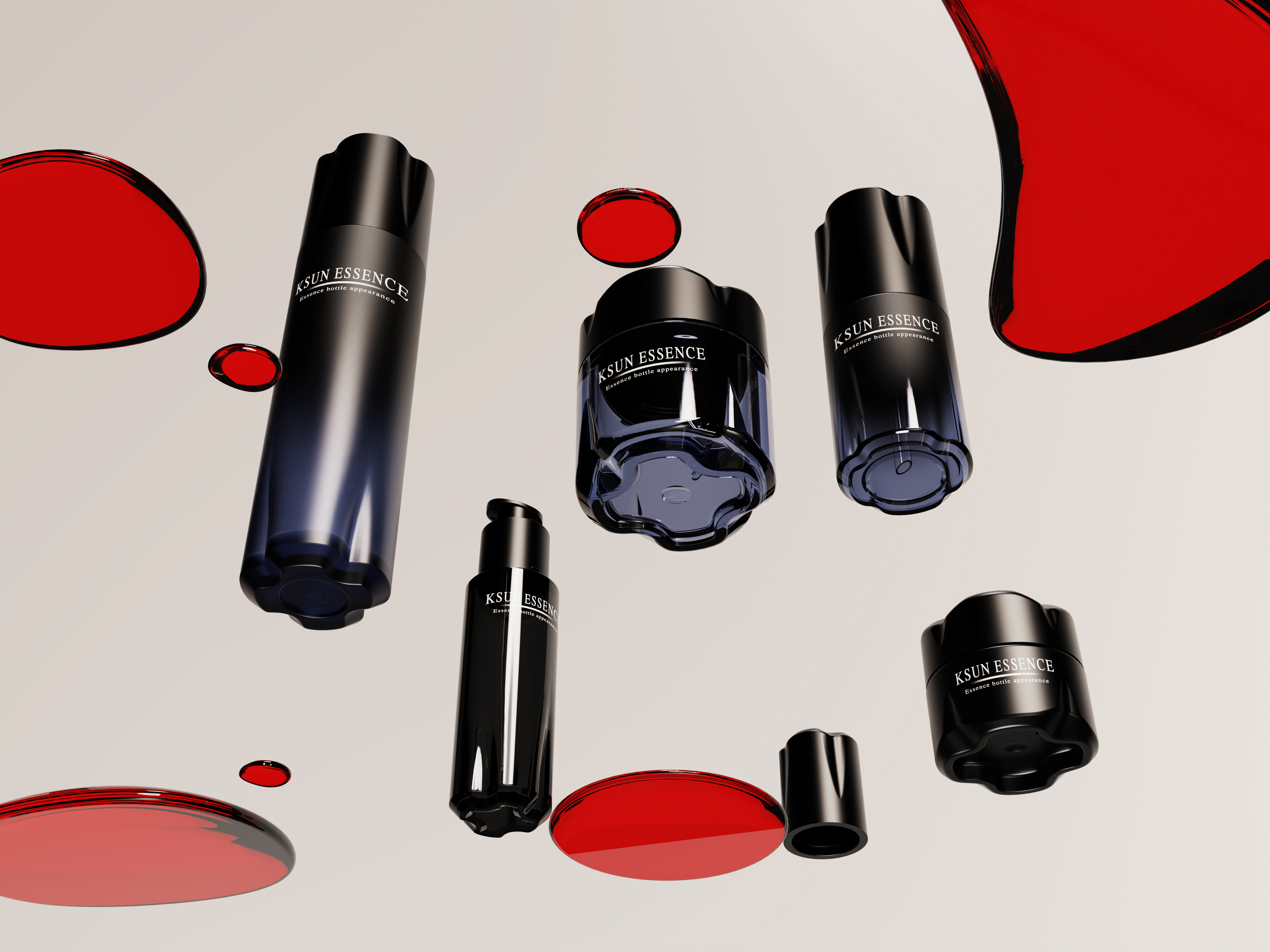 Appearance design of packaging materials，Landing，