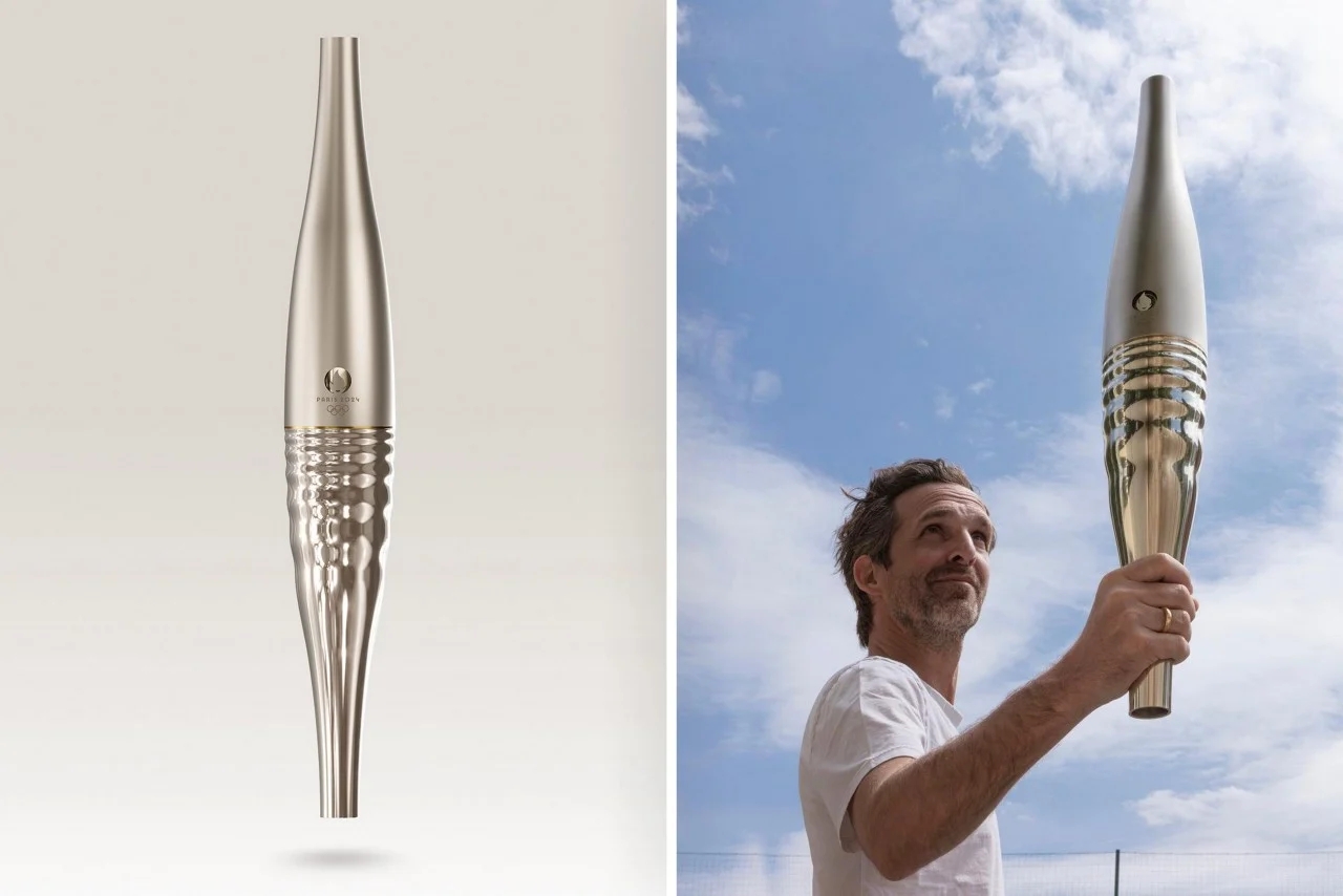 Design，torch，Paris Olympic Games，ripple，conceptual design，