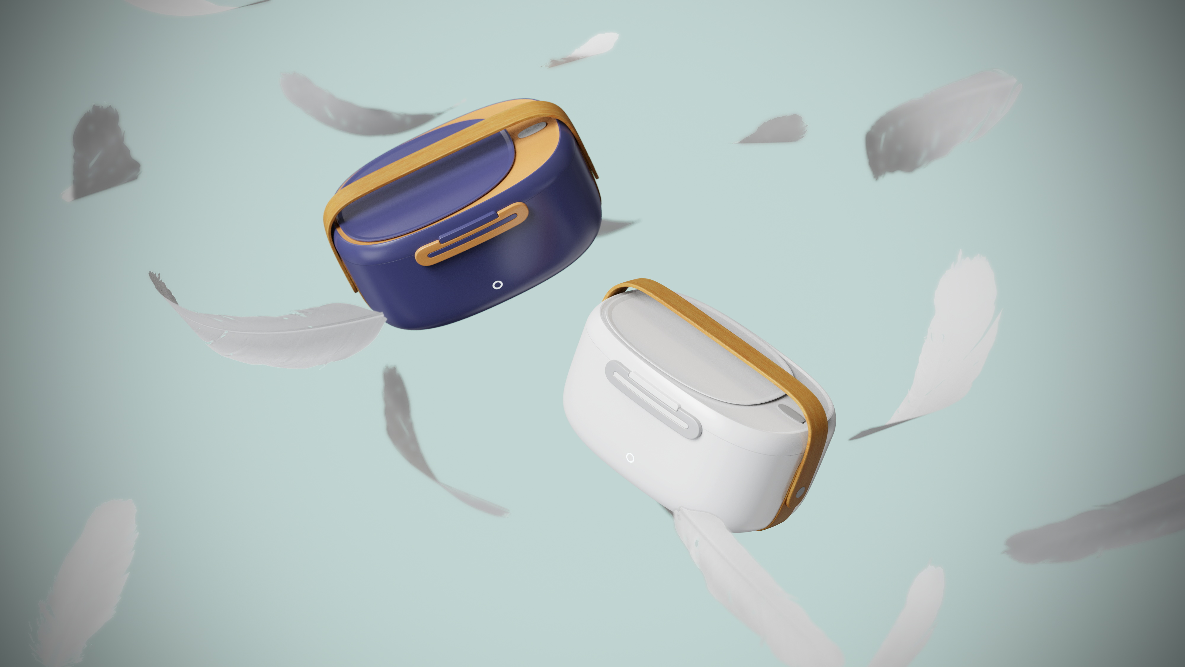 Portable，heat preservation，Lunch box，