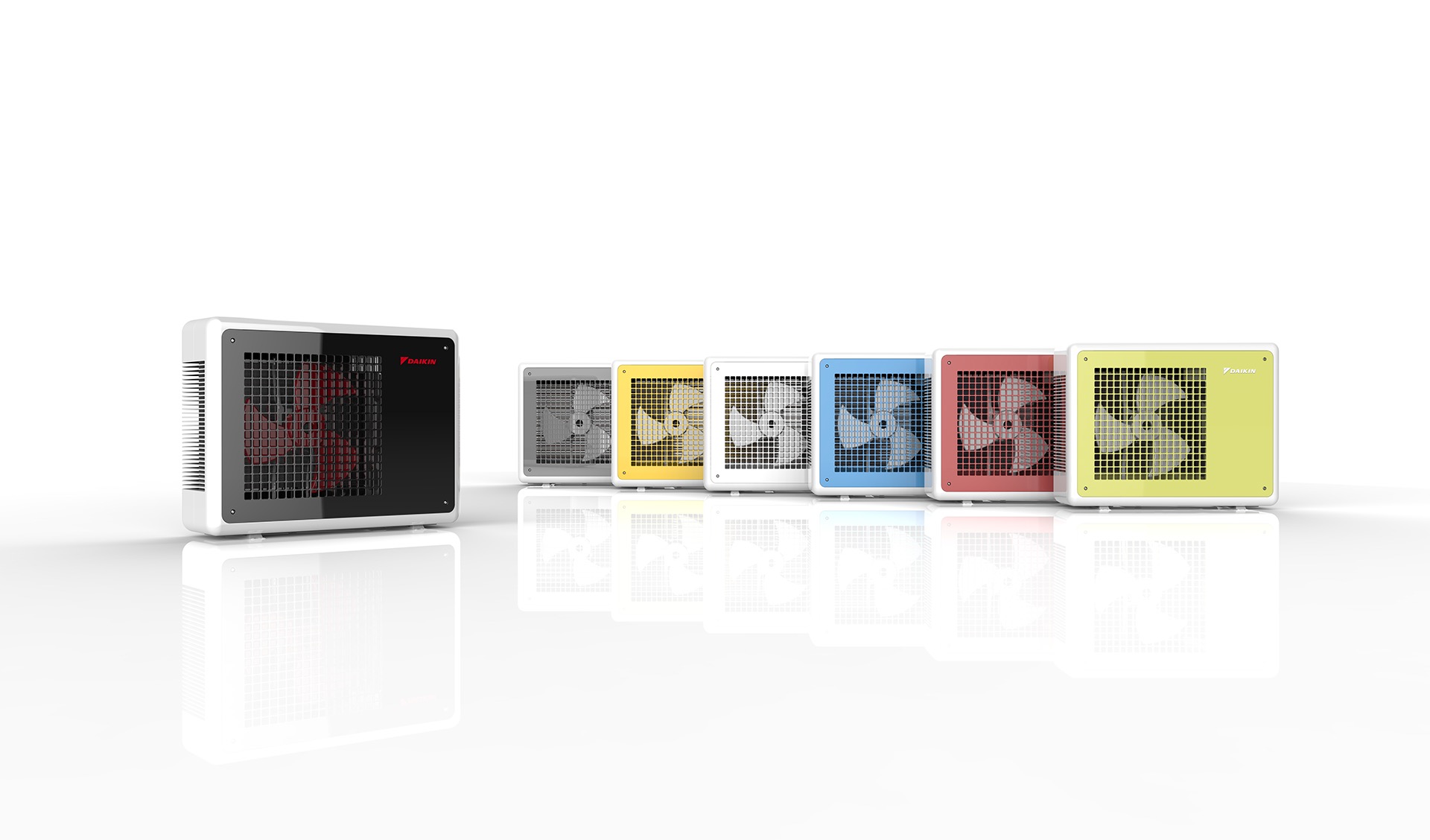 Daikin，Outdoor air conditioning，product design，Automatic design，