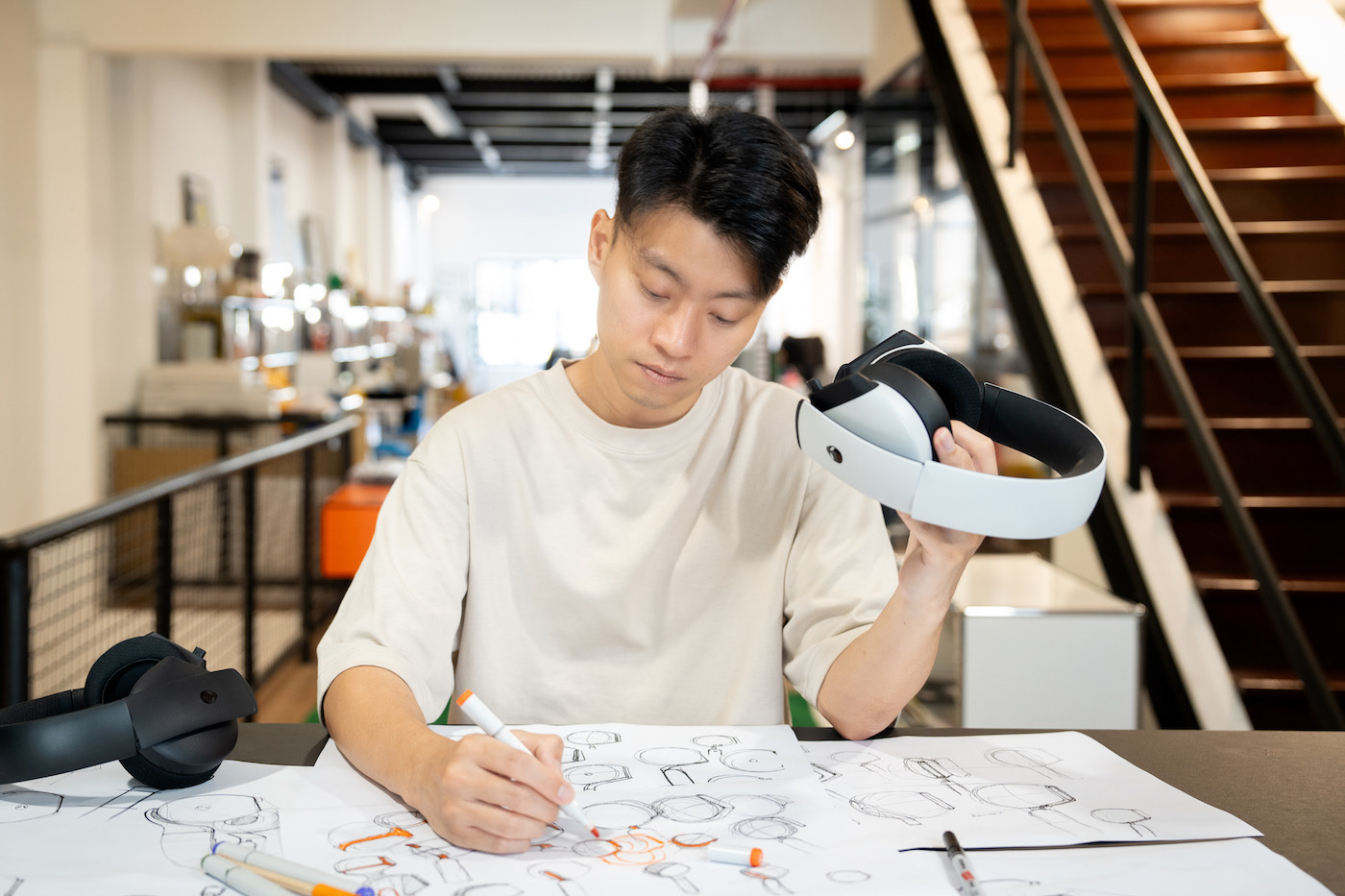 headset，industrial design，product design，ALIENWARE，Game headset，