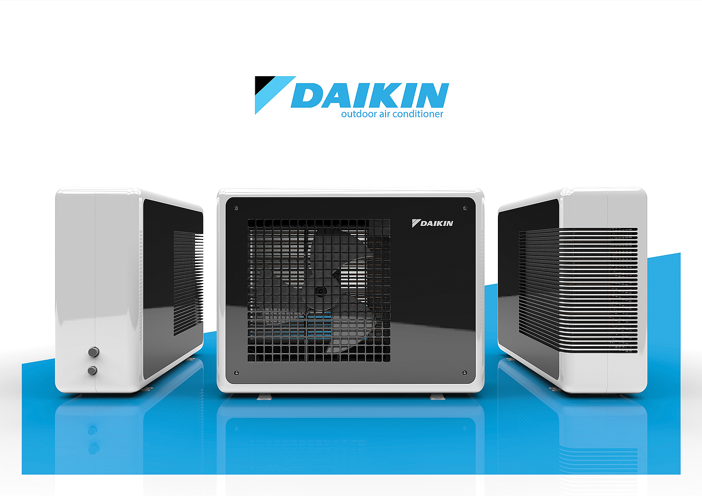 Daikin，室外空调，产品设计，自动化设计，