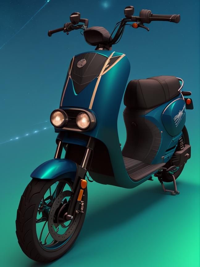 The car calculated by AI focuses on a retro style.，