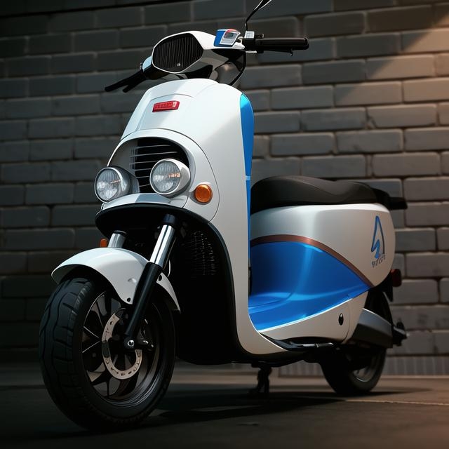 The car calculated by AI focuses on a retro style.，