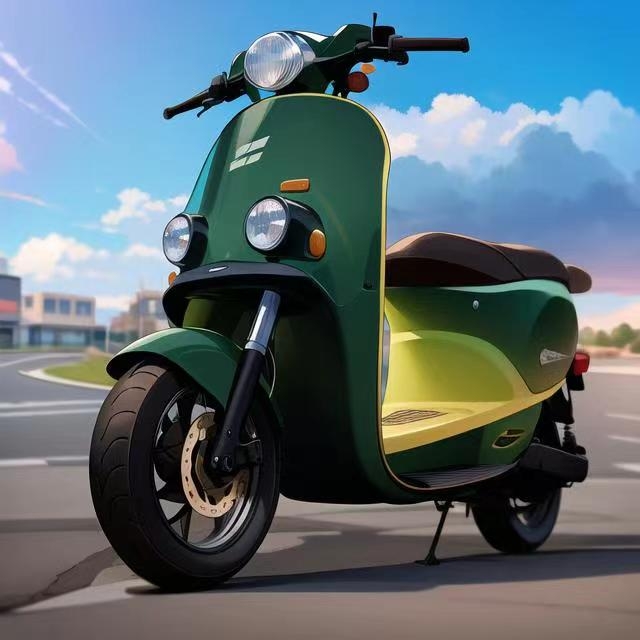 The car calculated by AI focuses on a retro style.，