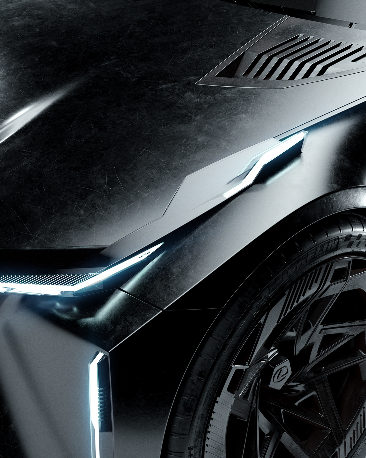 Lexus IS CGI，LEXUS，