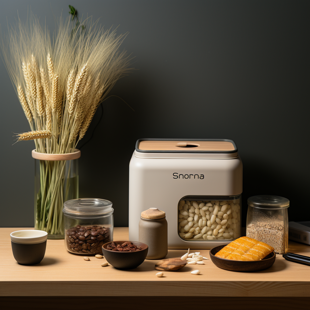 Rice storage box，Kitchen supplies，storage box，Kitchen storage，