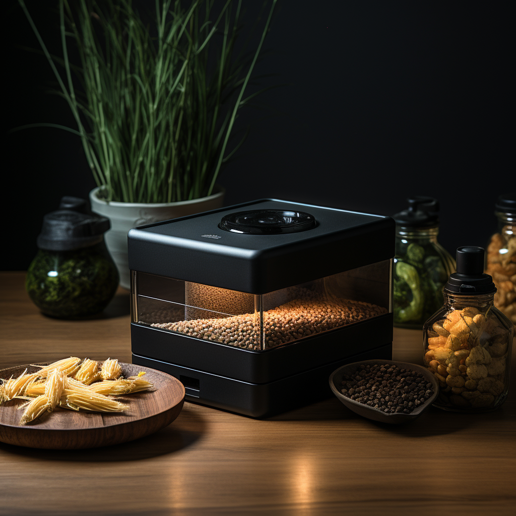 Rice storage box，Kitchen supplies，storage box，Kitchen storage，