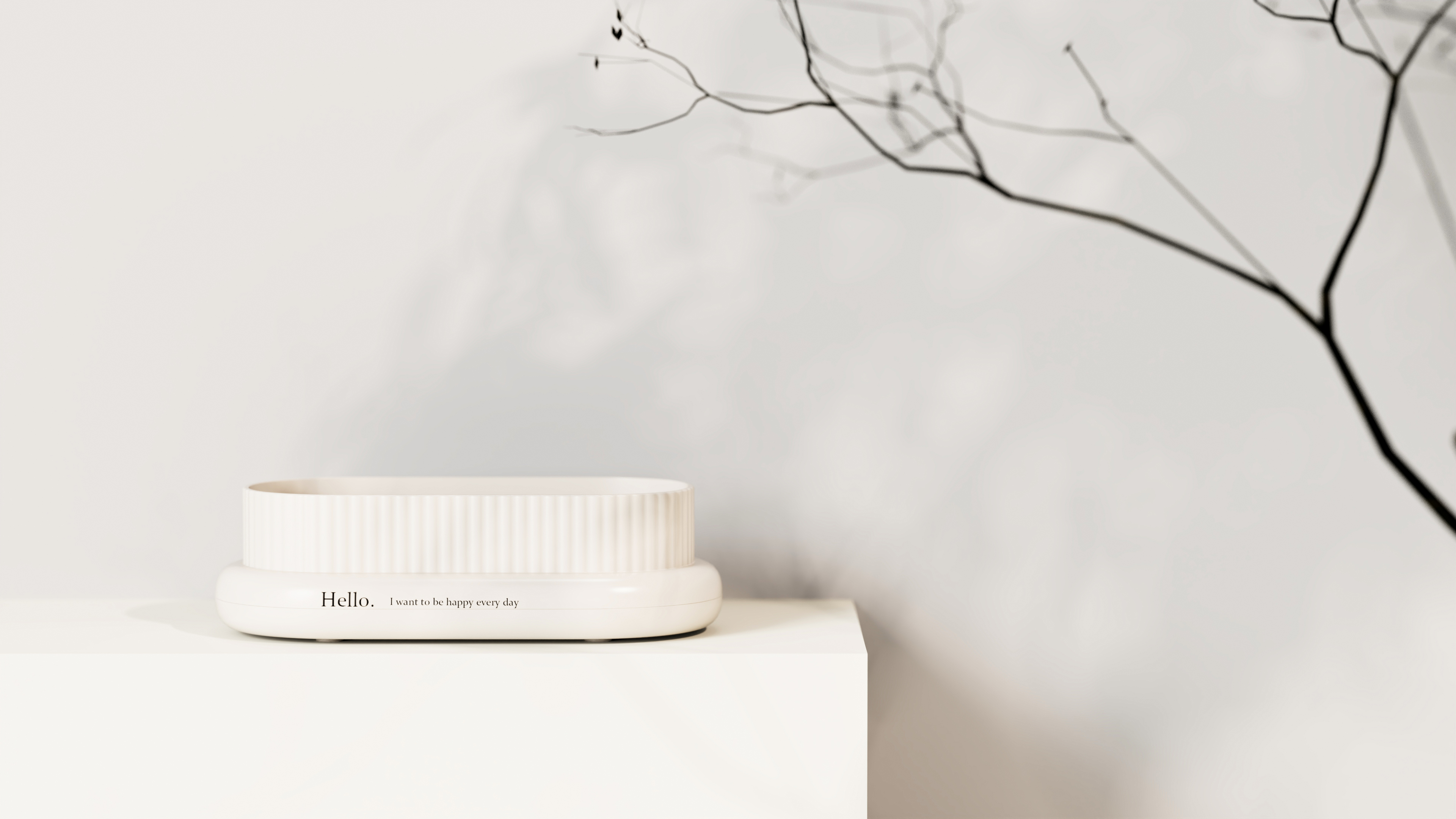 Cream style, tissue box, porch tray，