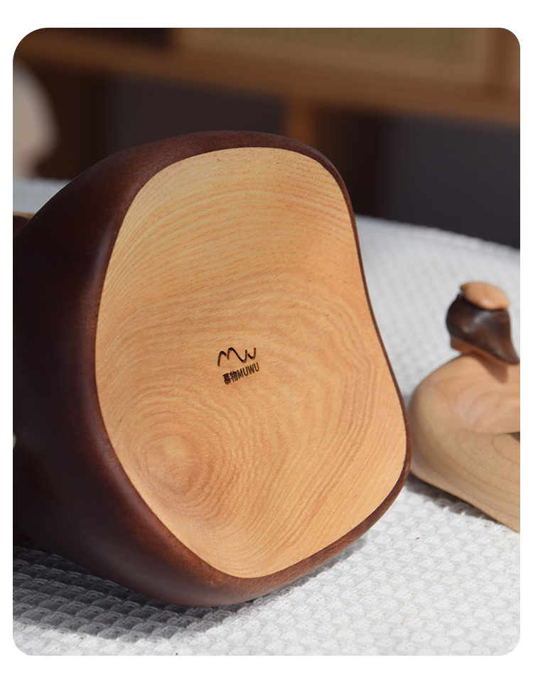 Original design，Changbai Mountain，Tianchi Monster，Solid wood handicrafts，lovely，Northeast Shenshan，storage box，