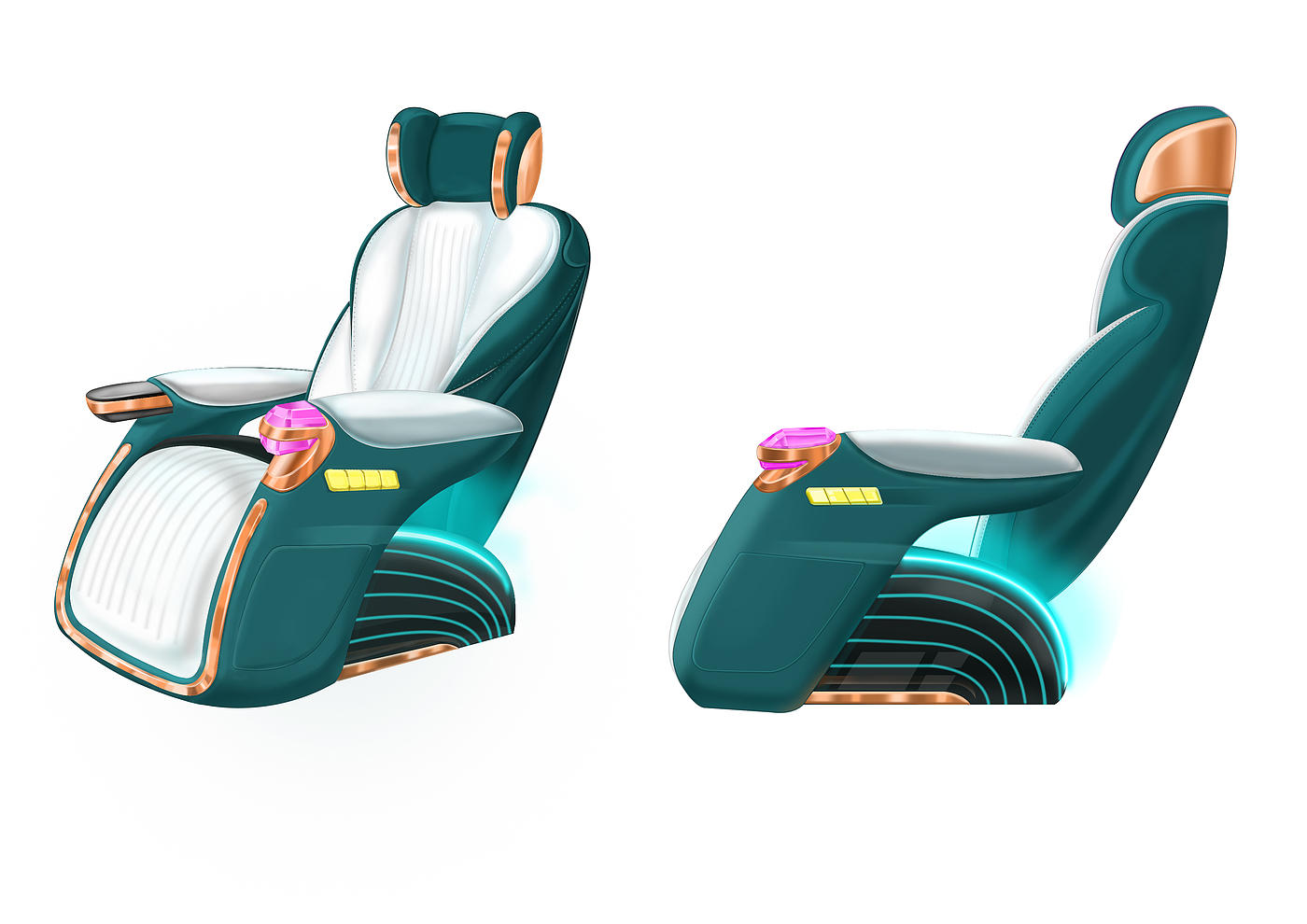 Aviation Seat Design，