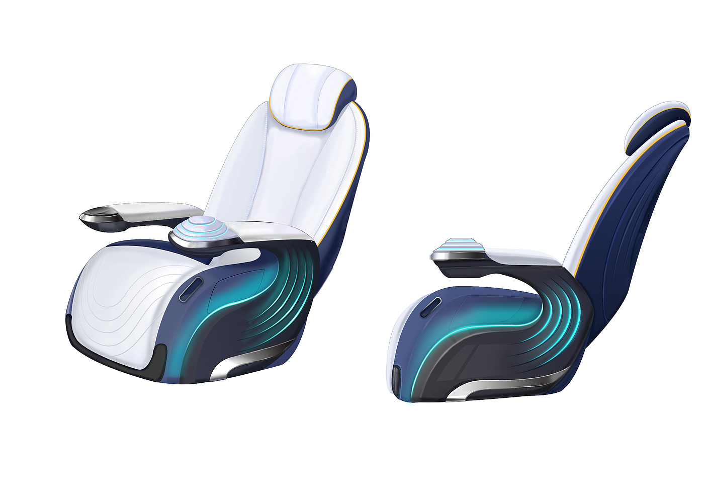 Aviation Seat Design，