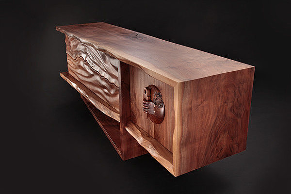 Home Furnishing，furniture，Chinese style，woodiness，TV cabinet，