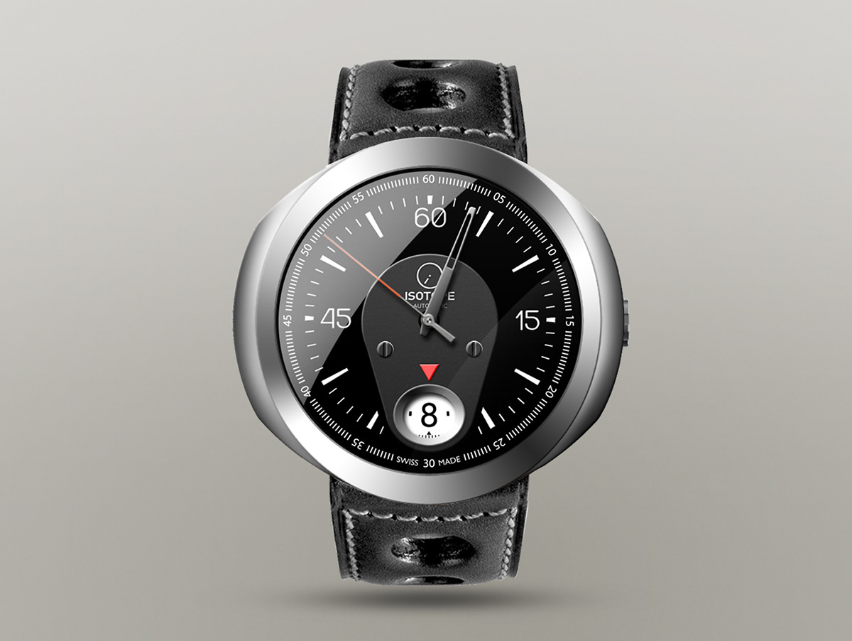 Isotope，Wristwatch，product design，industrial design，Wrist watch，