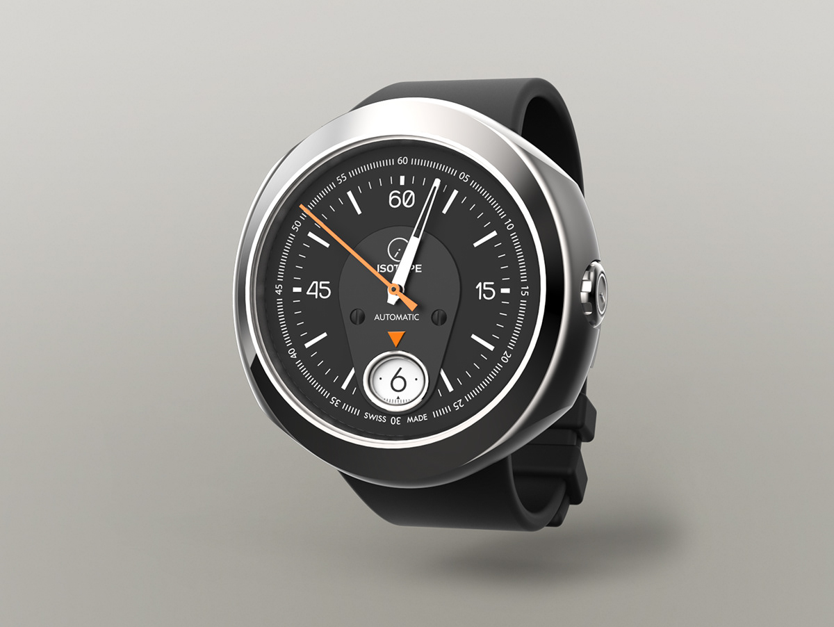 Isotope，Wristwatch，product design，industrial design，Wrist watch，