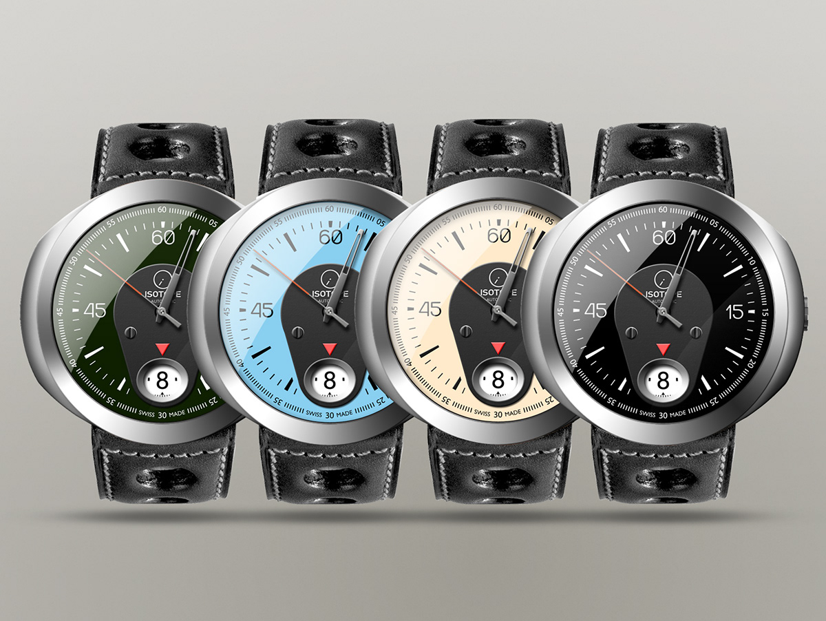 Isotope，Wristwatch，product design，industrial design，Wrist watch，